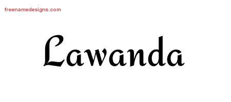 Calligraphic Stylish Name Tattoo Designs Lawanda Download Free