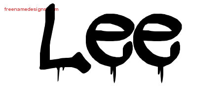 Graffiti Name Tattoo Designs Lee Free