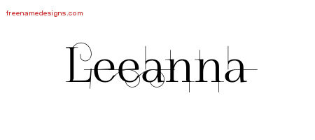 leeanna Archives - Free Name Designs
