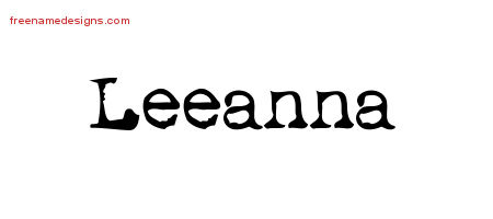 leeanna Archives - Free Name Designs