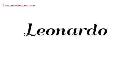 leonardo Archives - Free Name Designs