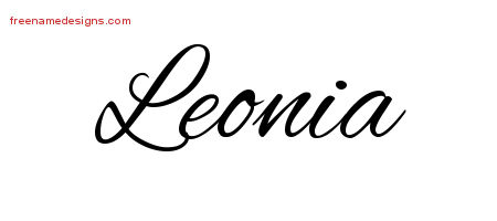 Cursive Name Tattoo Designs Leonia Download Free