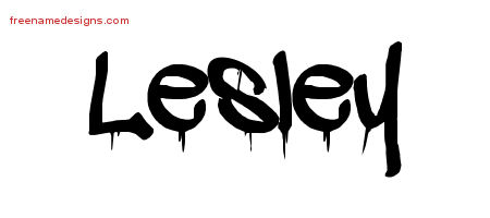Graffiti Name Tattoo Designs Lesley Free