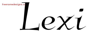 lexi Archives - Free Name Designs