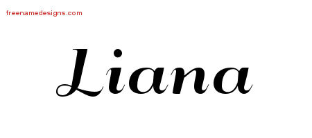 liana Archives - Free Name Designs
