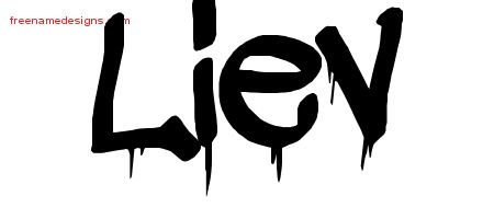 Graffiti Name Tattoo Designs Liev Free
