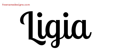 Handwritten Name Tattoo Designs Ligia Free Download