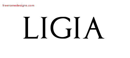 Regal Victorian Name Tattoo Designs Ligia Graphic Download