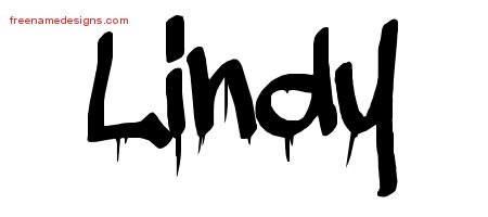 Graffiti Name Tattoo Designs Lindy Free Lettering