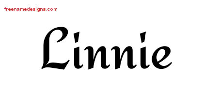 Calligraphic Stylish Name Tattoo Designs Linnie Download Free