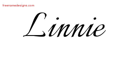 Calligraphic Name Tattoo Designs Linnie Download Free