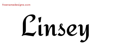 Calligraphic Stylish Name Tattoo Designs Linsey Download Free