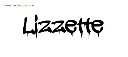 Graffiti Name Tattoo Designs Lizzette Free Lettering