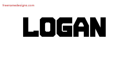 Titling Name Tattoo Designs Logan Free Download