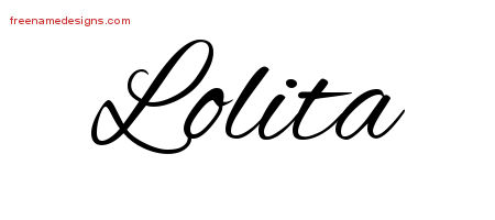 Cursive Name Tattoo Designs Lolita Download Free