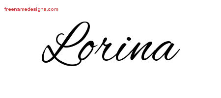 Cursive Name Tattoo Designs Lorina Download Free