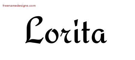 Calligraphic Stylish Name Tattoo Designs Lorita Download Free