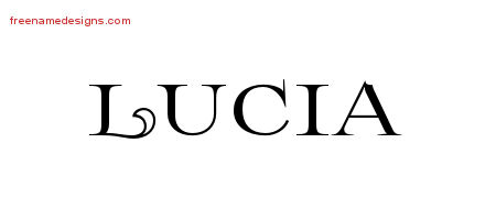 lucia – Free Name Designs