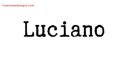 luciano Archives - Free Name Designs