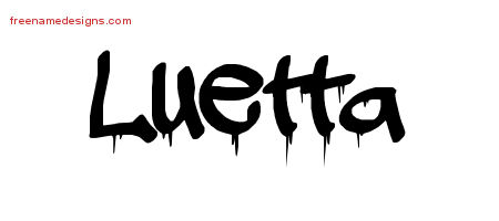 Graffiti Name Tattoo Designs Luetta Free Lettering