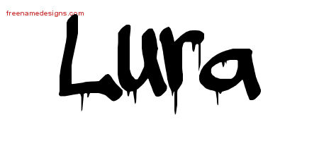Graffiti Name Tattoo Designs Lura Free Lettering