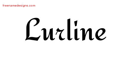 Calligraphic Stylish Name Tattoo Designs Lurline Download Free