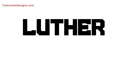 Titling Name Tattoo Designs Luther Free Download Titling Name Tattoo Designs Luther Free Download