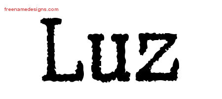 Typewriter Name Tattoo Designs Luz Free Download