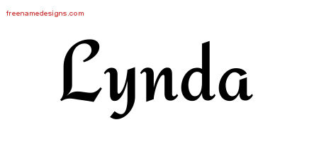 Calligraphic Stylish Name Tattoo Designs Lynda Download Free