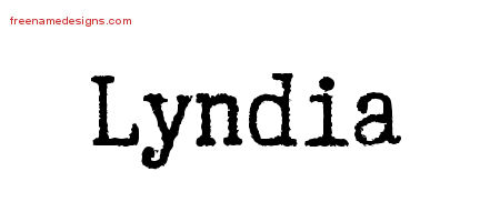 Typewriter Name Tattoo Designs Lyndia Free Download