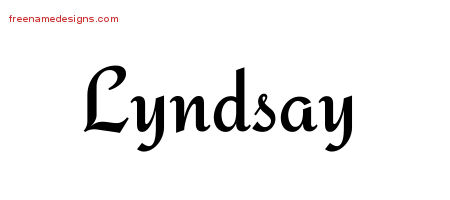Calligraphic Stylish Name Tattoo Designs Lyndsay Download Free