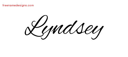Cursive Name Tattoo Designs Lyndsey Download Free