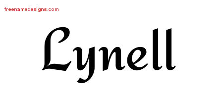 Calligraphic Stylish Name Tattoo Designs Lynell Download Free