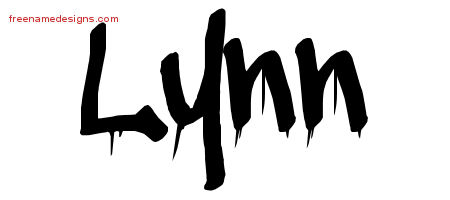 Graffiti Name Tattoo Designs Lynn Free Lettering