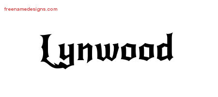 Gothic Name Tattoo Designs Lynwood Download Free