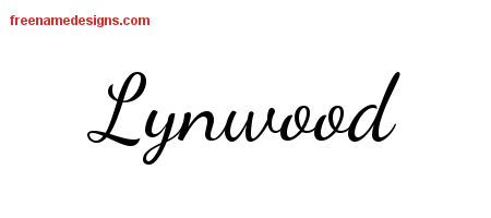Lively Script Name Tattoo Designs Lynwood Free Download