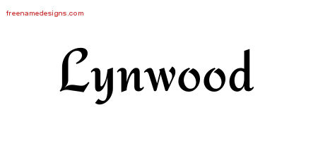 Calligraphic Stylish Name Tattoo Designs Lynwood Free Graphic