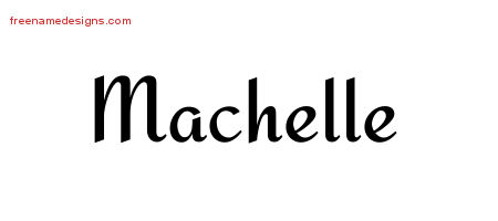 Calligraphic Stylish Name Tattoo Designs Machelle Download Free