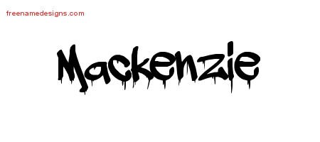 Graffiti Name Tattoo Designs Mackenzie Free Lettering