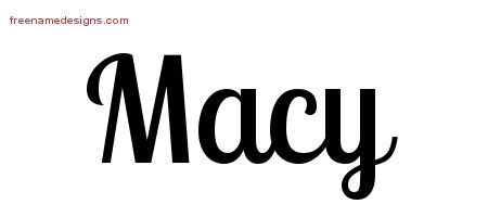 macy Archives - Free Name Designs
