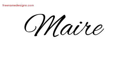 Cursive Name Tattoo Designs Maire Download Free