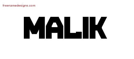 Titling Name Tattoo Designs Malik Free Download