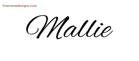 Cursive Name Tattoo Designs Mallie Download Free