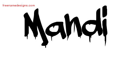 Graffiti Name Tattoo Designs Mandi Free Lettering