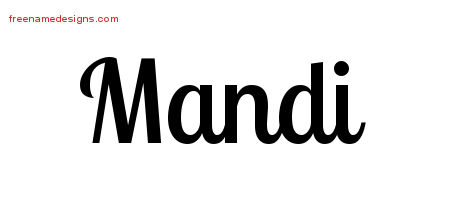 Handwritten Name Tattoo Designs Mandi Free Download