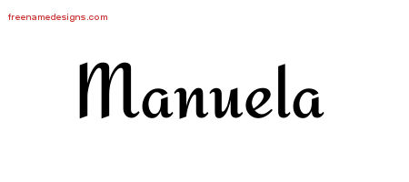 Calligraphic Stylish Name Tattoo Designs Manuela Download Free