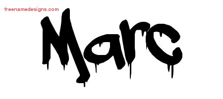 Graffiti Name Tattoo Designs Marc Free