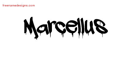 Graffiti Name Tattoo Designs Marcellus Free