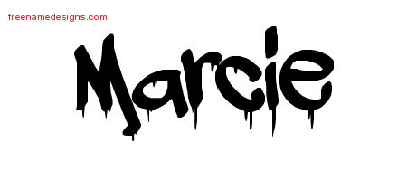Graffiti Name Tattoo Designs Marcie Free Lettering