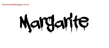Graffiti Name Tattoo Designs Margarite Free Lettering